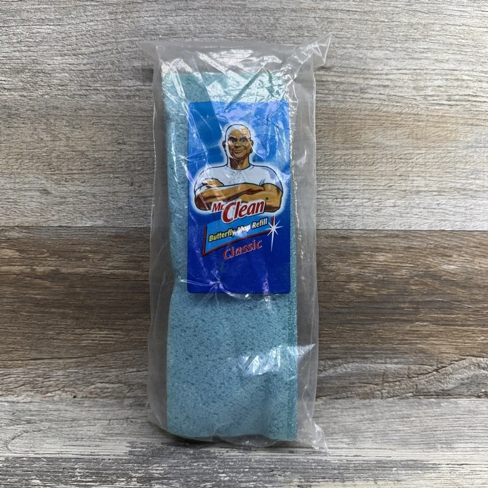 Mr. Clean BUTTERFLY Mop Refill Durable Sponge Head